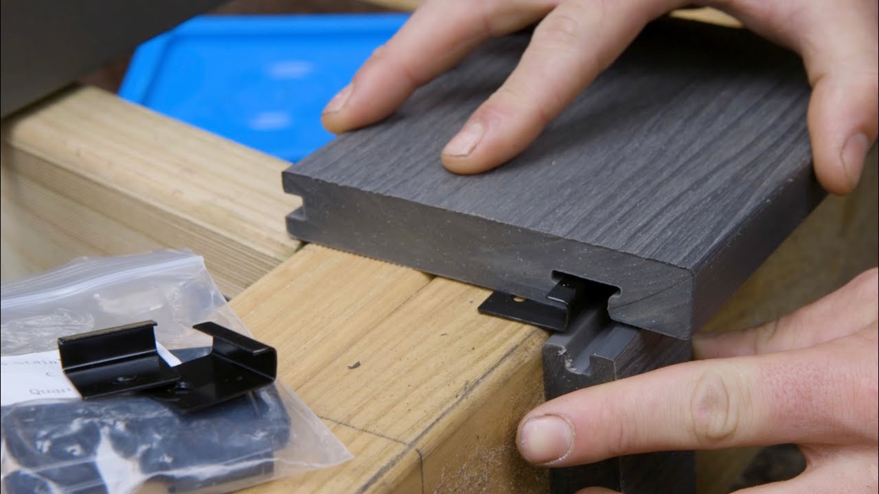 Как установить боковые панели Ekodeck Designer Series Edge Board своими руками