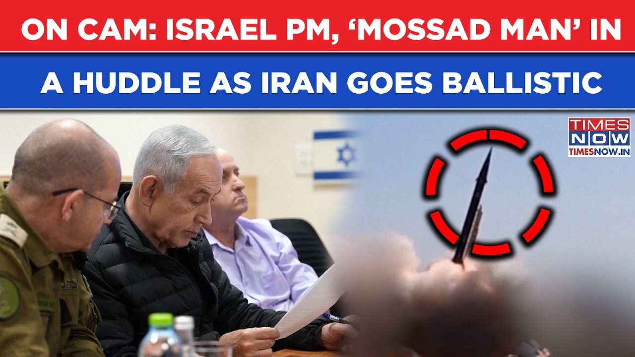Israel PM, ‘Mossad Man’ In A Huddle As Iran Goes Ballistic: Who Netanyahu Met Amid US, IDF Vs IRGC