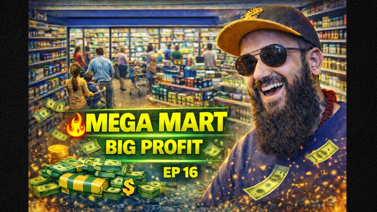 MEGA MART Ban Gaya! 💰 Biggest Profit Ever | Supermarket Simulator EP 16 (Hindi)
