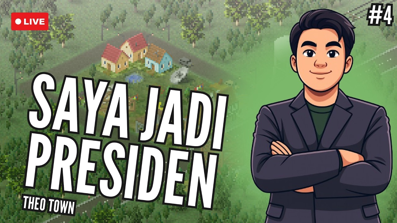 PUSINNG BANGET JADI PRESIDEN DAY 4 KOTA PLENGER| THEO TOWN INDONESIA!!