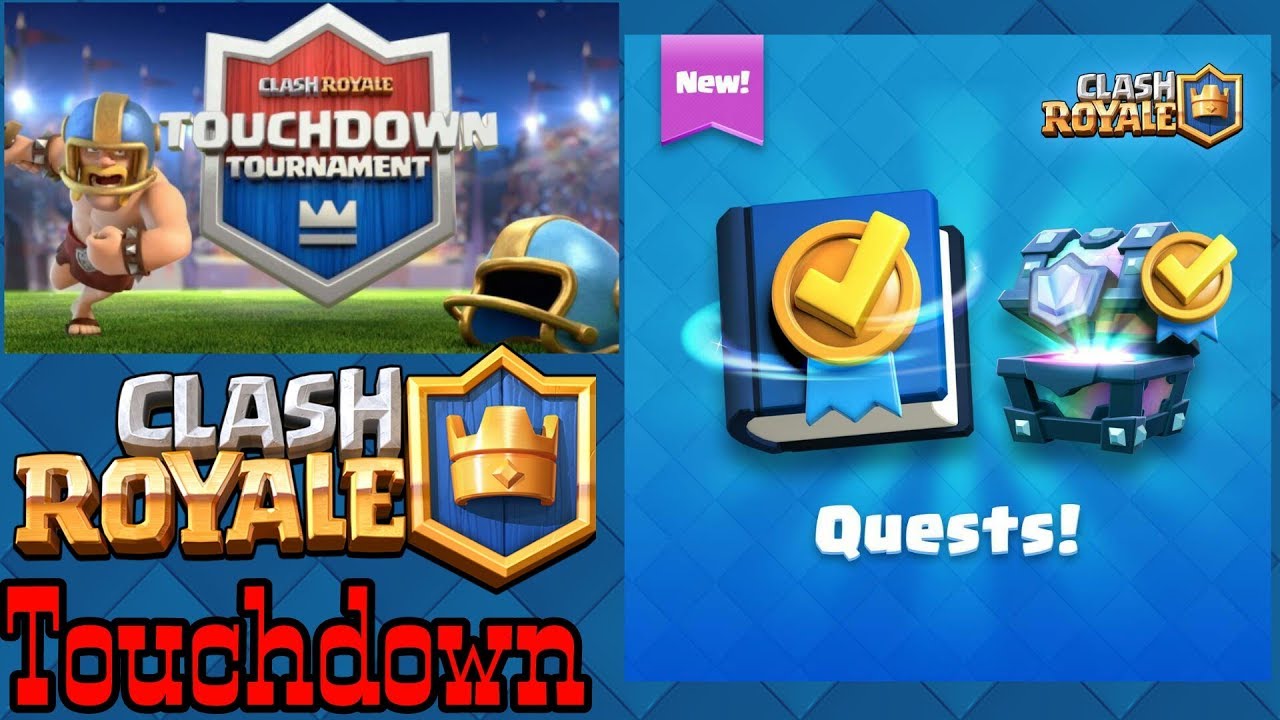Clash Royale - Exiting 2 v 2 Touch Down Daily Challenge