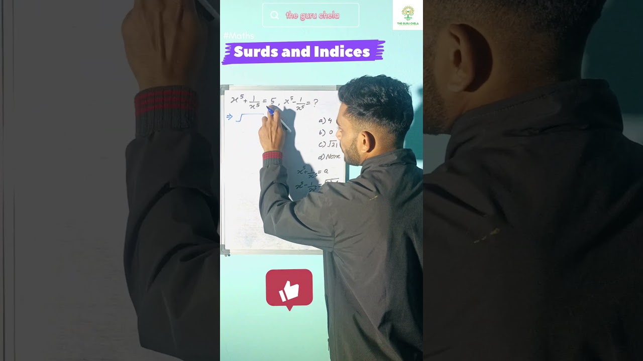 Surds and Indices | Maths | The Guru Chela | 