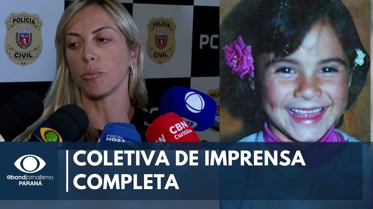 Caso Giovanna: prisão 20 anos após morte em Quatro Barras | Coletiva de imprensa completa