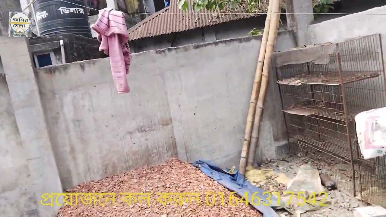 ২.৫০ কাঠা জমি কিনে ফ্রিতে পান বিদ্যুৎ, সামারসিবল পানি, আরসিসি বাউন্ডারি সহ একটি রুম। 