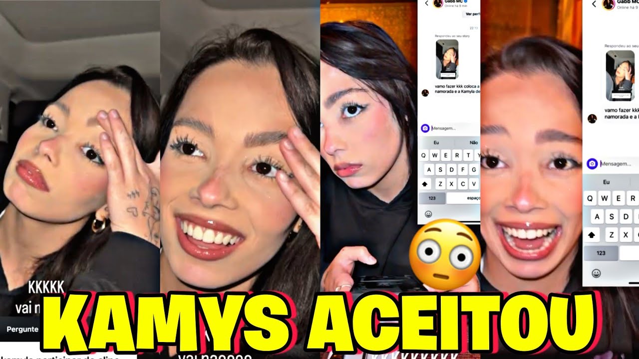 Kamylinha recebeu Convite Pra Grava Um Clipe Com Gabbmc😱+Ela Aceitou👀