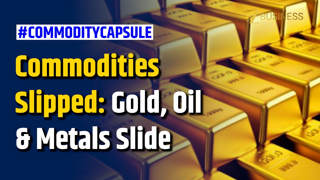 Global Commodity Prices Fall as Gold and Crude Oil Slipping