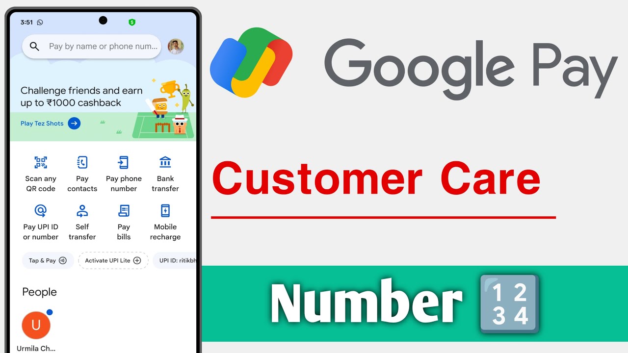 Google Pay Customer Care Number