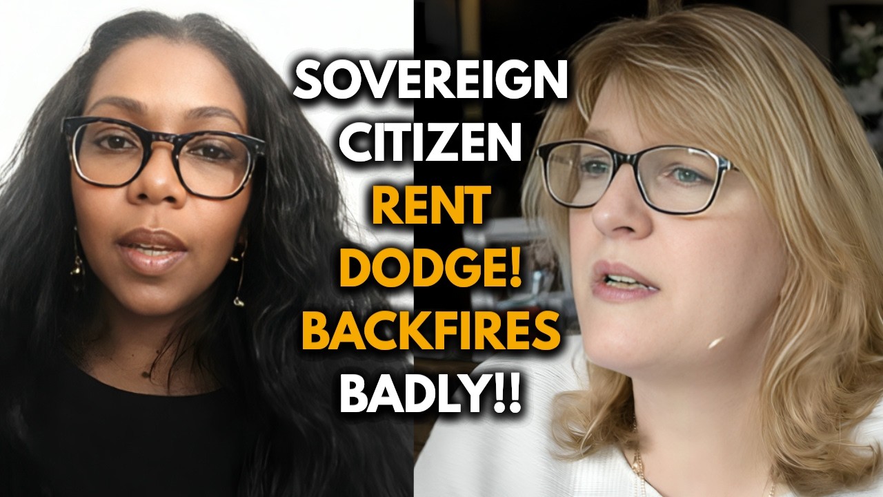 Sovereign Citizen Refuses to Pay Rent — Then Pulls THIS Insane Move in Court!