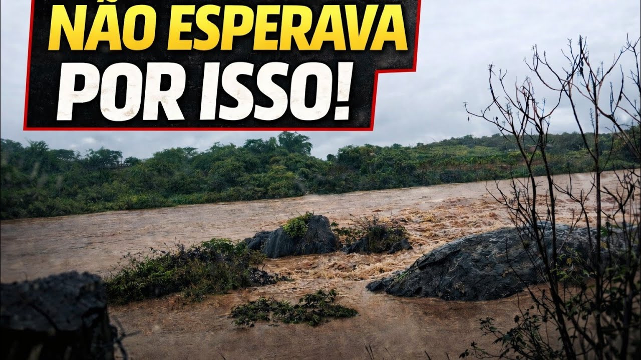 🌧️ O Rio Transbordou no Interior da Bahia | Olha a Força Dessa Chuva! Ninguém esperava por isso