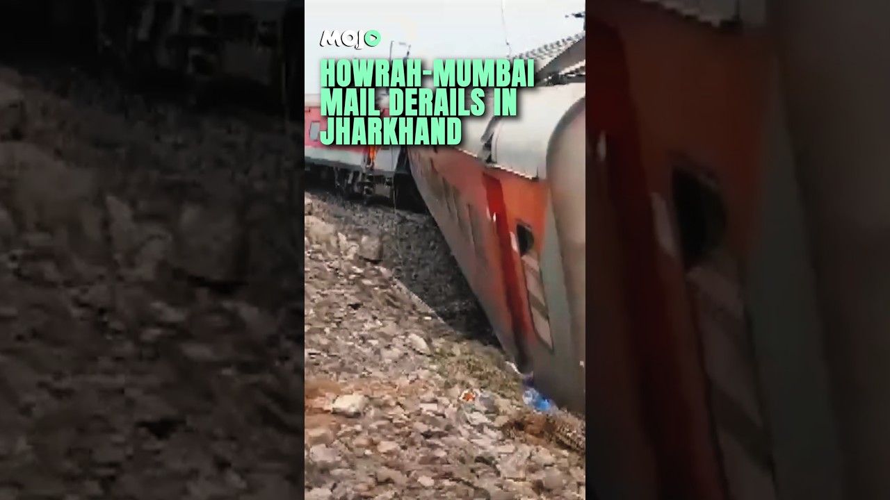 Howrah-Mumbai Mail Derails In Jharkhand, 2 deaths Reported