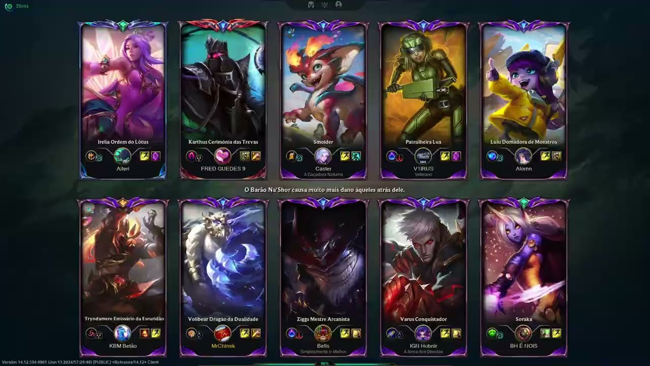 Soloq BR POV - Master 377Pdl - Jungle - Volibear Vs Karthus