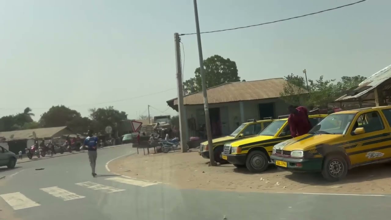 Ride from sanyang beach in Gambia