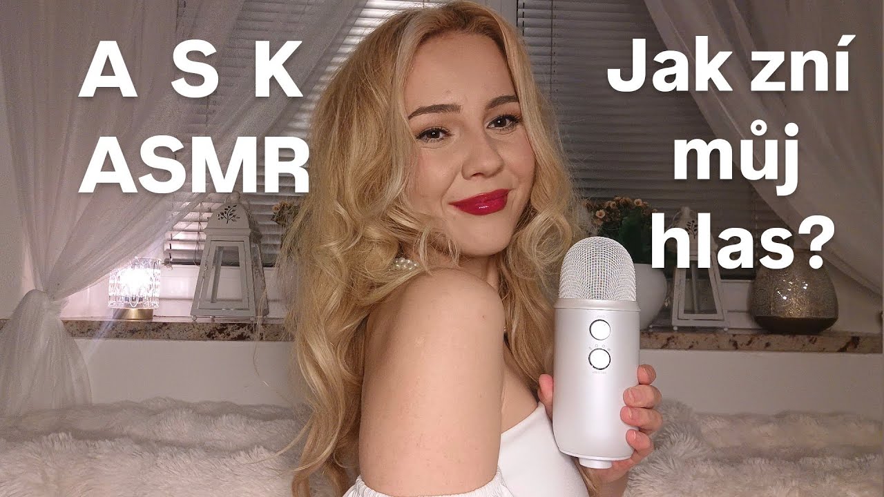 Nia ASMR cz | Q&A Odpovím ti na otázky | Večerní pokec