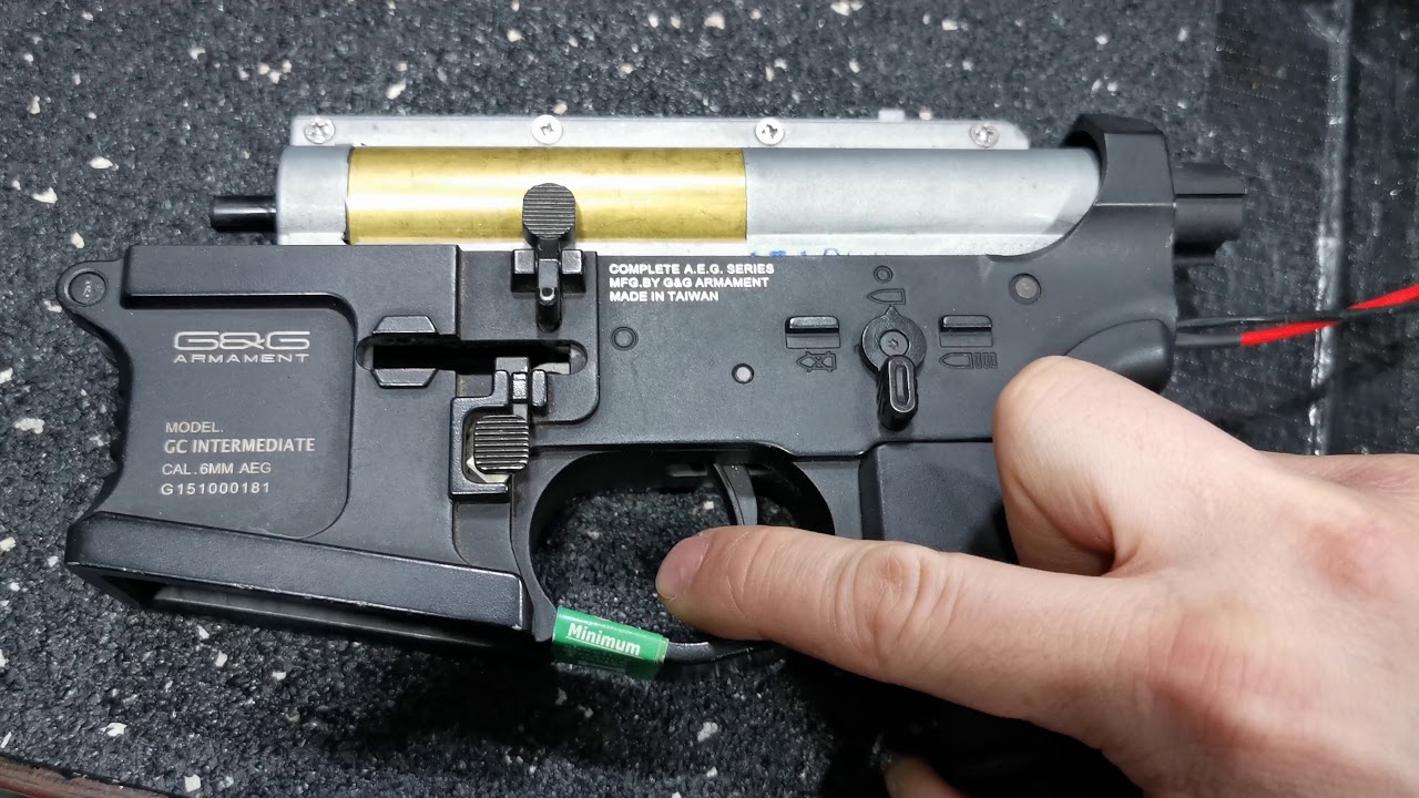 Stock G&G with ASCU Pro unit from Airsoft Systems