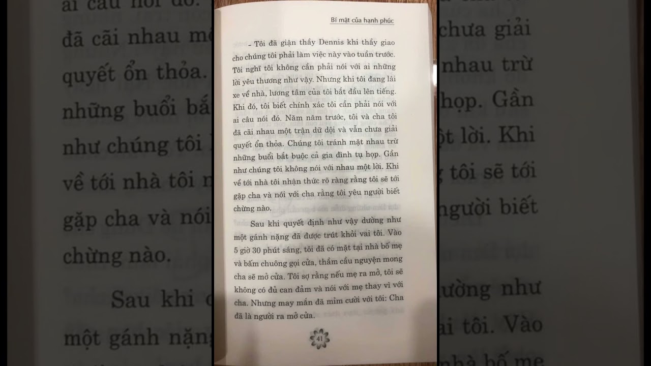 Bí mật của hạnh phúc