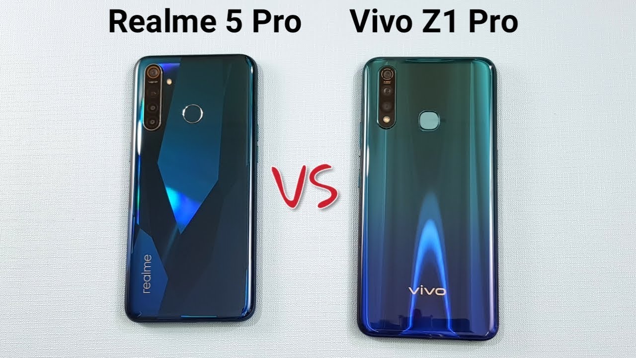 Realme 5 Pro vs Vivo Z1 Pro SpeedTest & Camera Comparison
