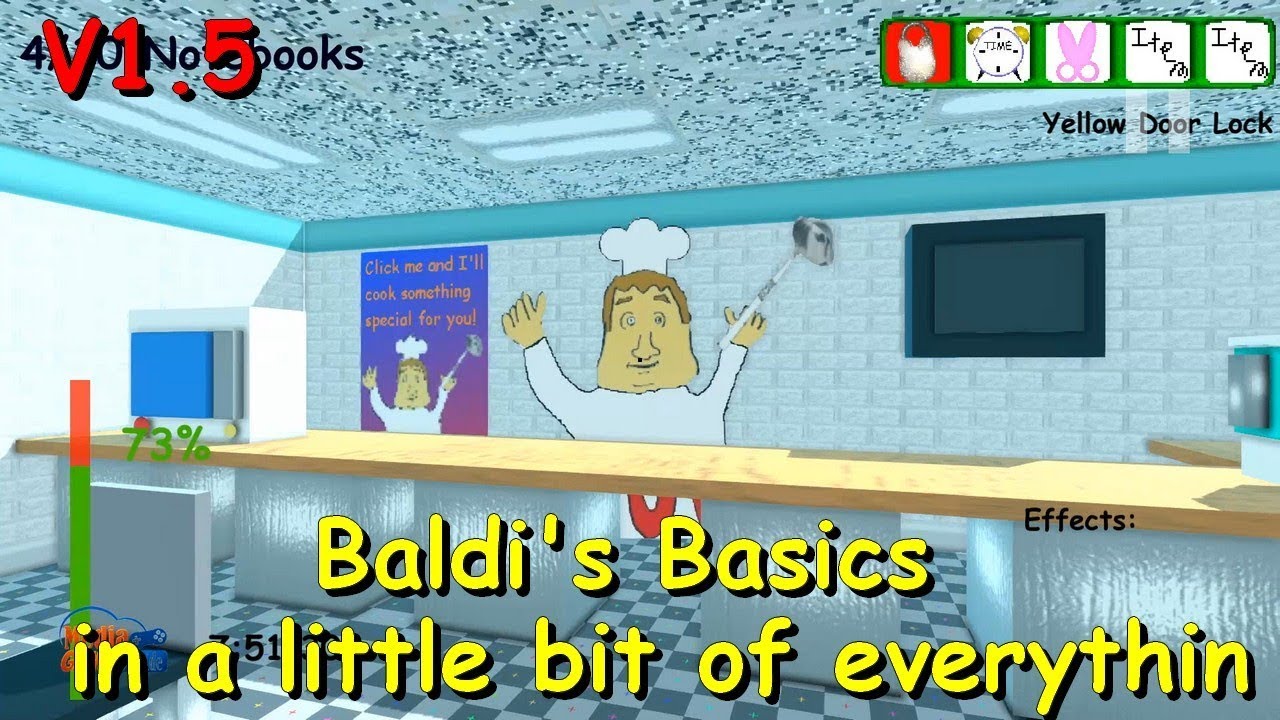 Baldi's Basics in a little bit of everything: Story mode v1.5 - Baldi's basics 1.3.2 decompiled mod