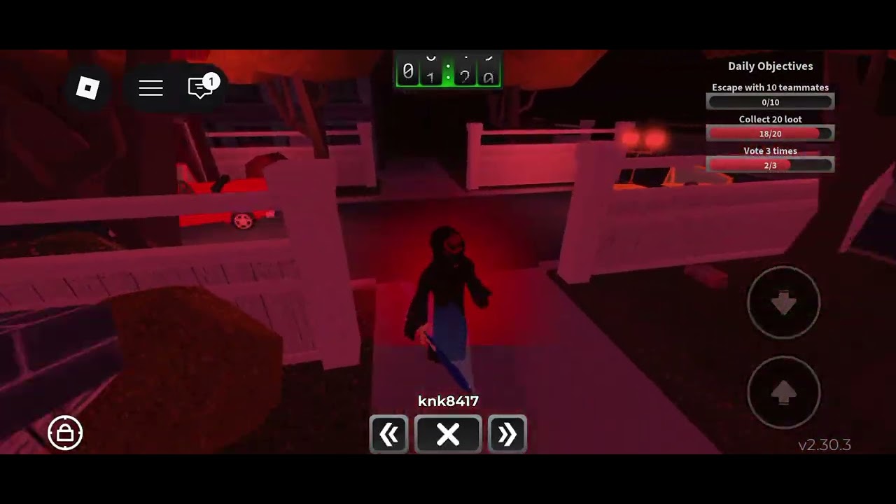 Roblox survive the killer ⚔️ gameplay 