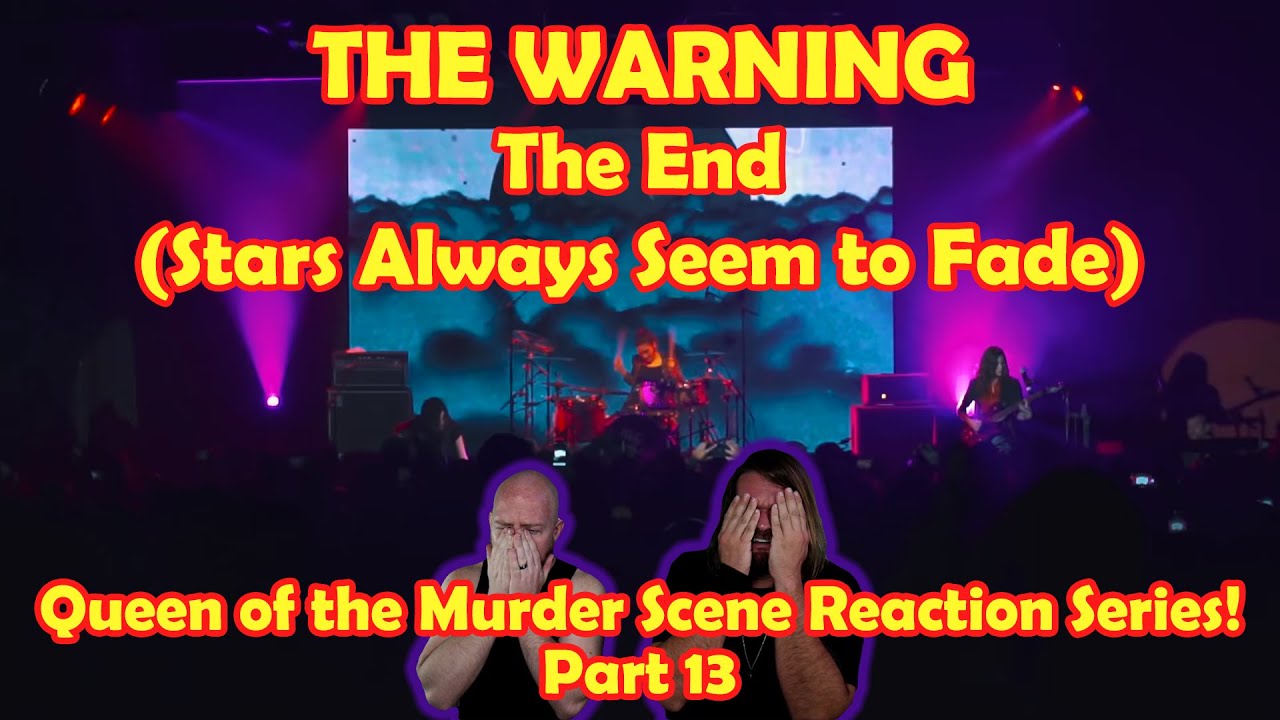 Musicians react to hearing The End (Stars Always Seem to Fade)- THE WARNING - LIVE at Lunario CDMX!