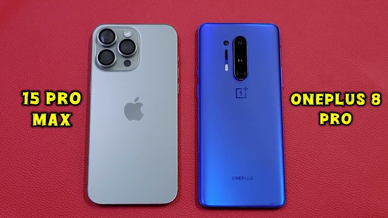 iPhone 15 Pro Max vs OnePlus 8 Pro Speed Test 2025: Speed Test SHOWDOWN!
