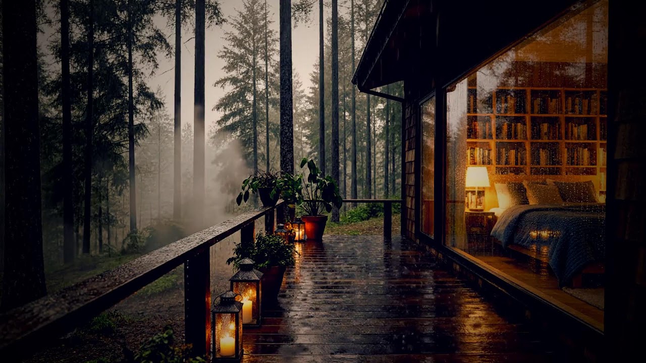 Sleep Music for Gentle Mind Rest 💤 Anxiety Relief, Deep Sleep, Mental Ease, Rain Sound