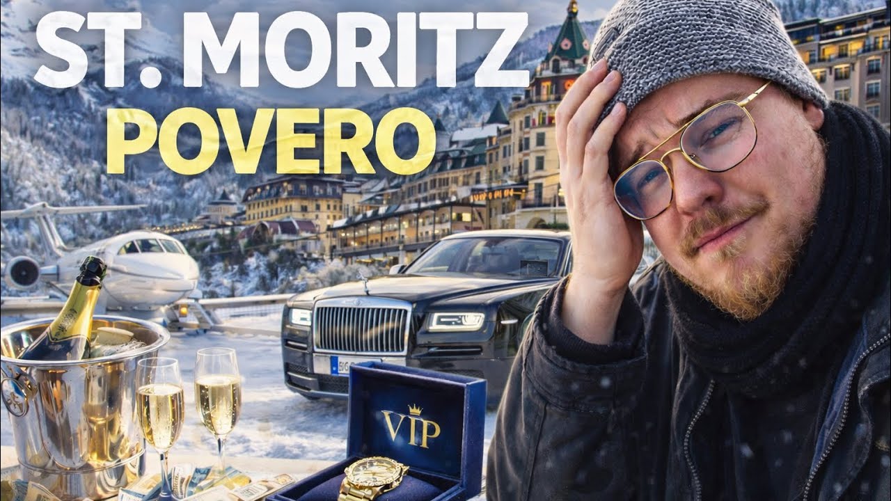 HO AVUTO CONFERMA di quanto sono POVERO Esplorando ST. MORITZ durante THE ICE