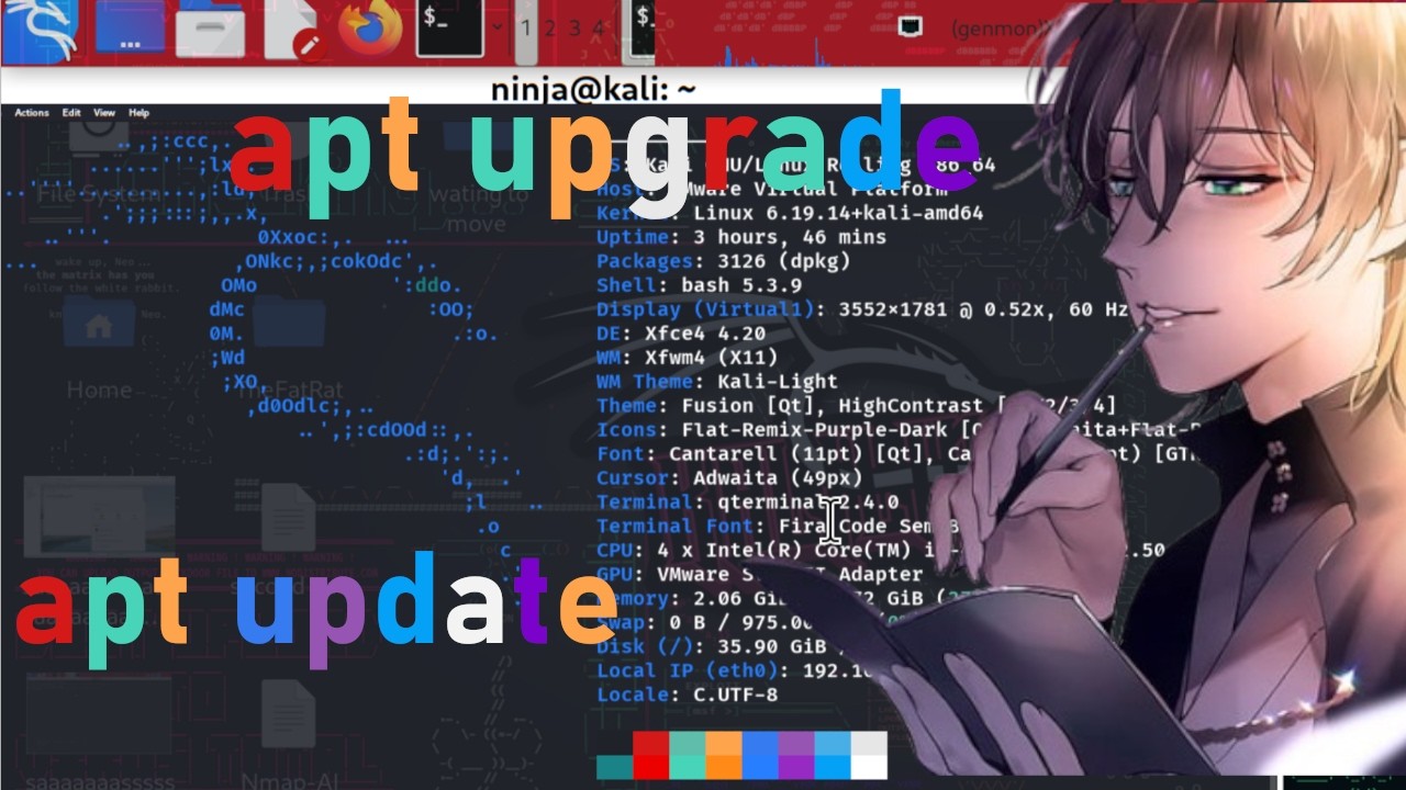 Kali Linux apt update vs apt upgrade: What's the Difference? (Fix Errors FAST)