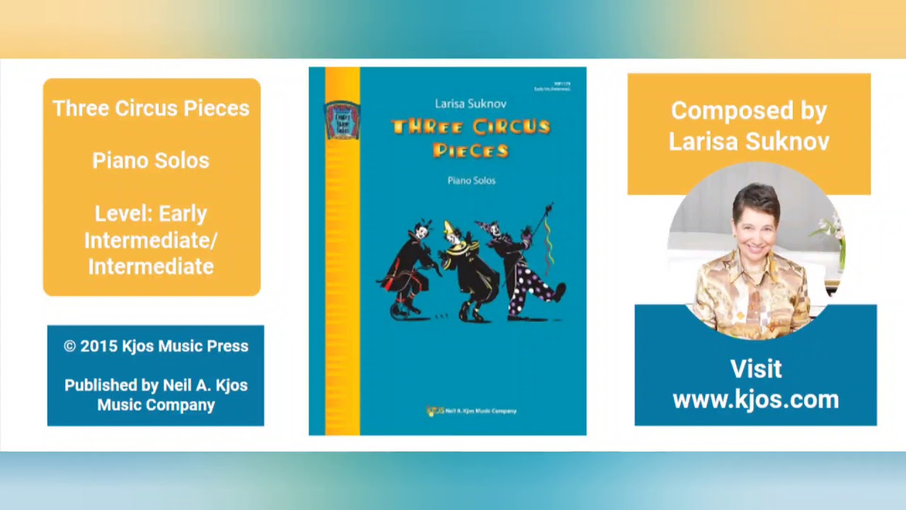 Funny Jugglers (NFMC Elementary 4) | From Three Circus Pieces by Larisa Suknov | KJOS Music Company