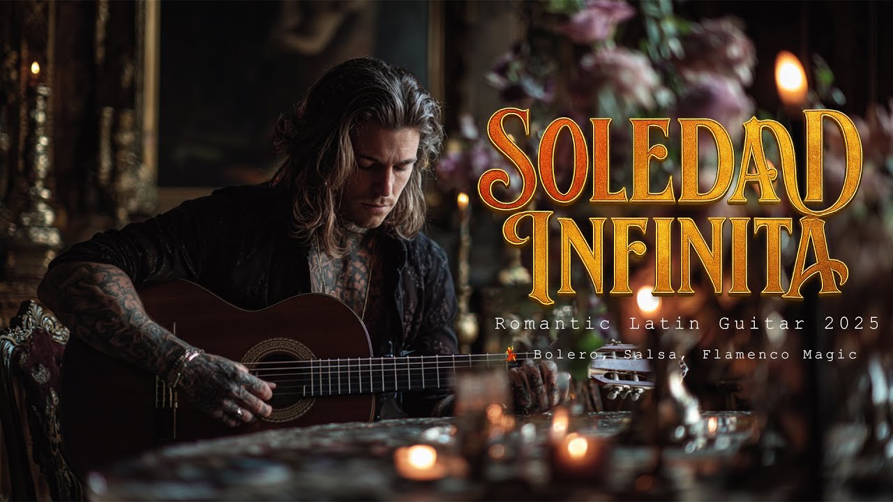 Romantic Latin Guitar 2025 💃 Bolero, Salsa, Flamenco Magic