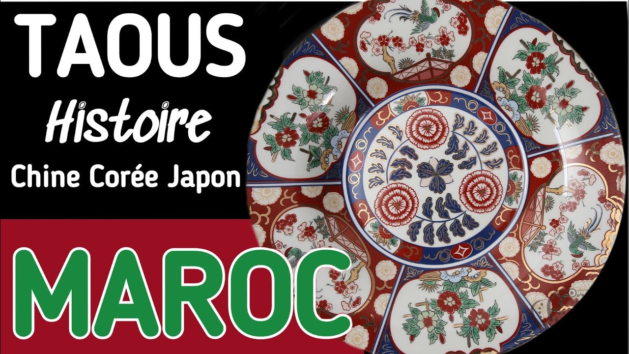 Voyage du Imari japonais au Maroc