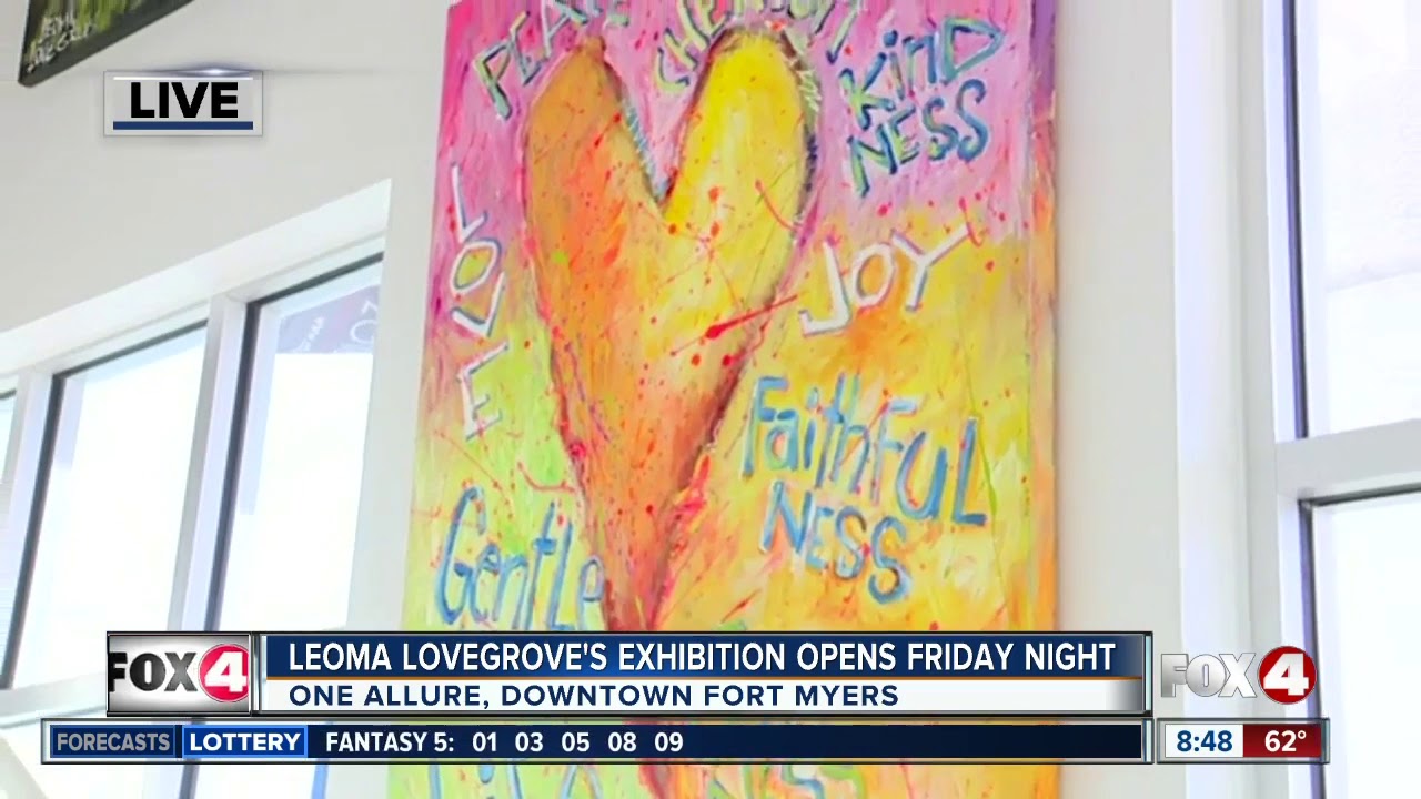Leoma Lovegrove opens new exhibition in Downtown Fort Myers on Friday