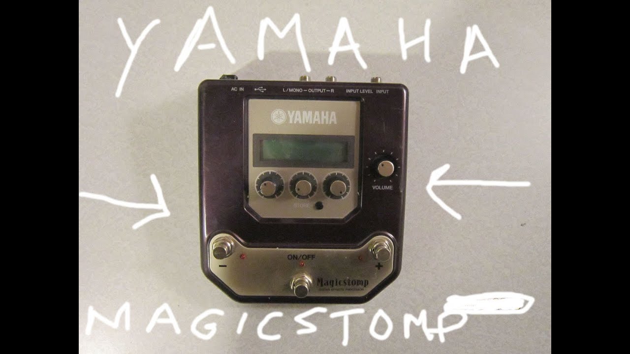 Hidden Gem:  Yamaha Magicstomp pt. 1