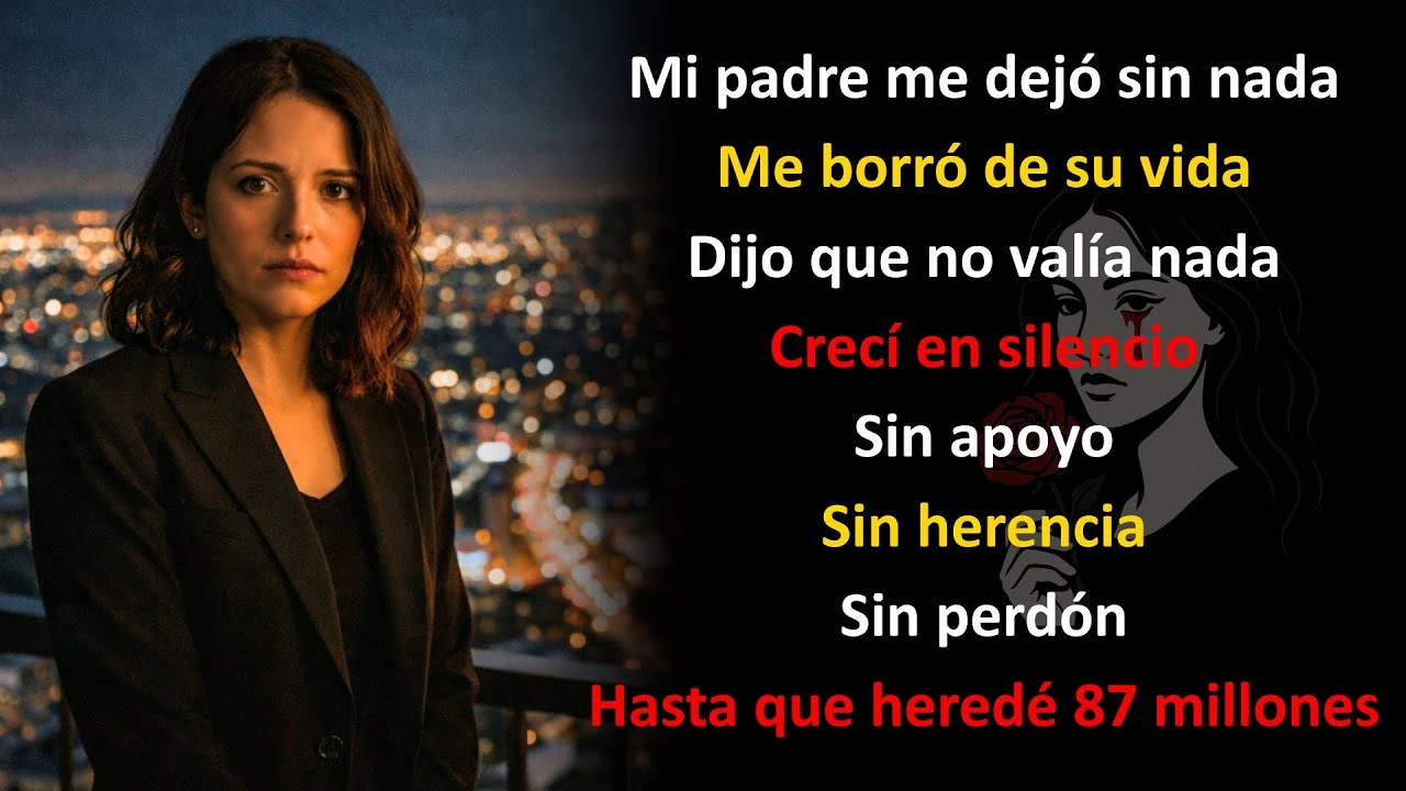 Mi padre me dejó sin nada…Nunca imaginó que heredaría 87 millones