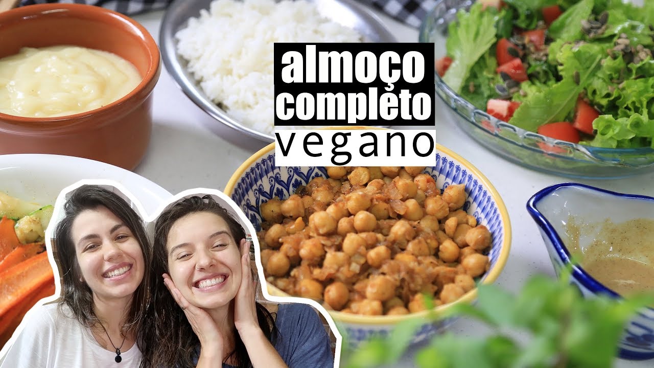 ALMOÇO COMPLETO FÁCIL E RÁPIDO | VEGANO | TNM Vegg