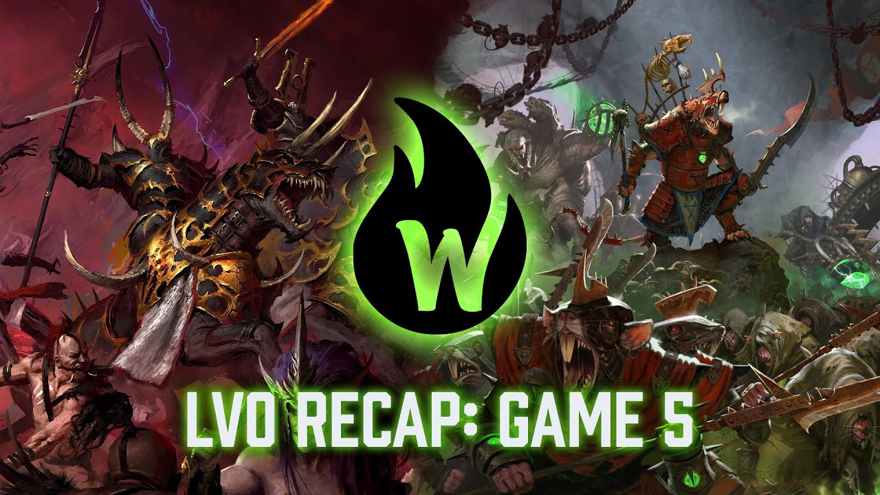 Warpfire LVO Recap: Round 5 - Skaven vs. Slaves to Darkness Battle Report
