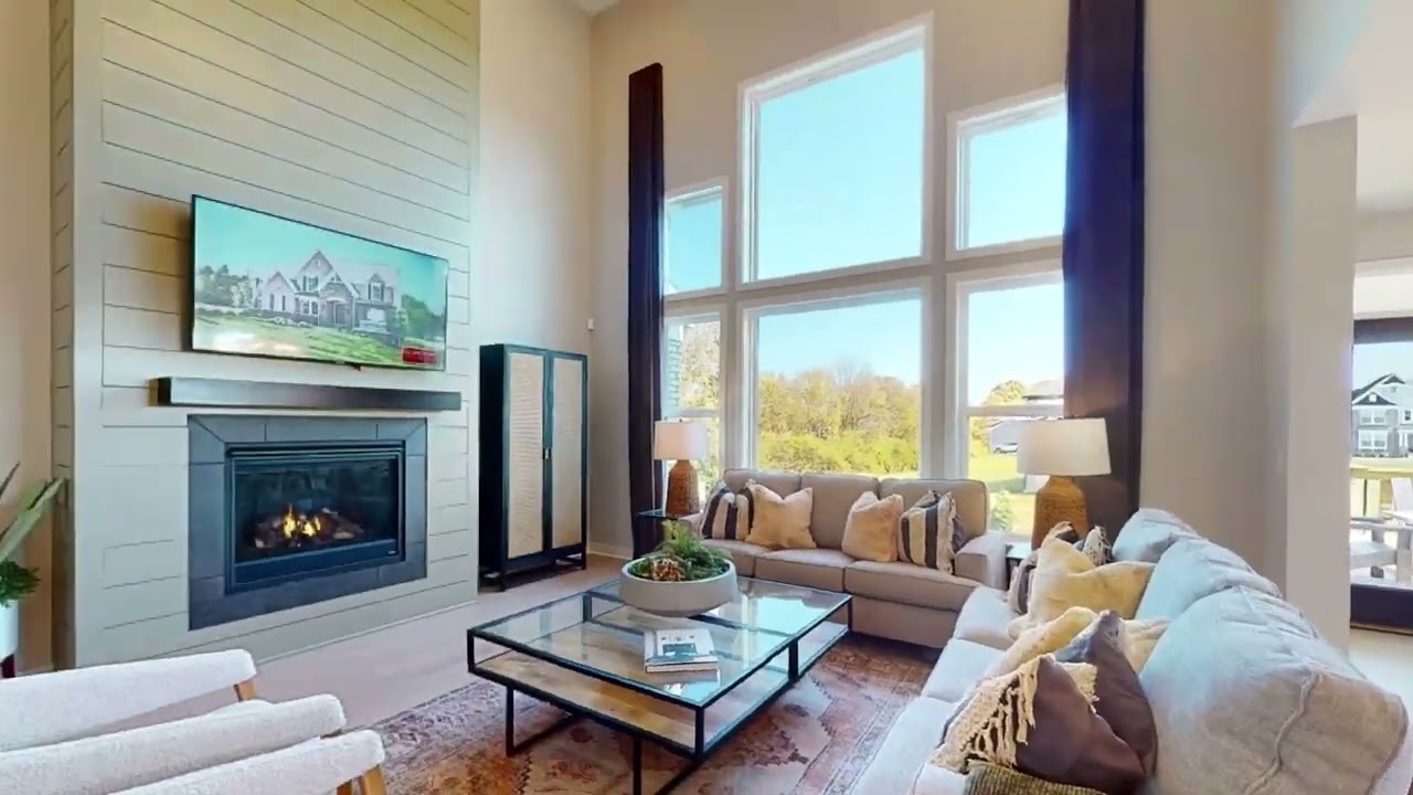 The Charles Floorplan by Fischer Homes | Model Home in Reserve at Meadowood