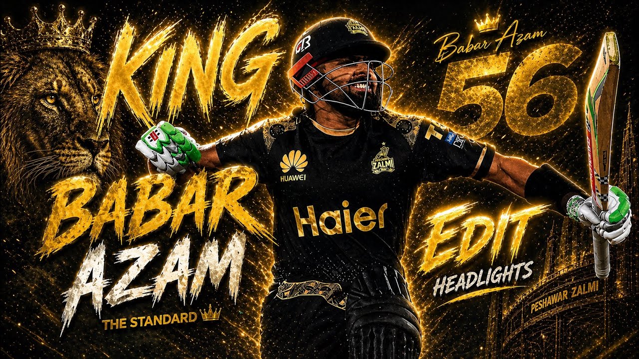 &ldquo;A KING&rsquo;S COMEBACK 👑&rdquo; | Babar Azam X Headlights Century Edit 🔥