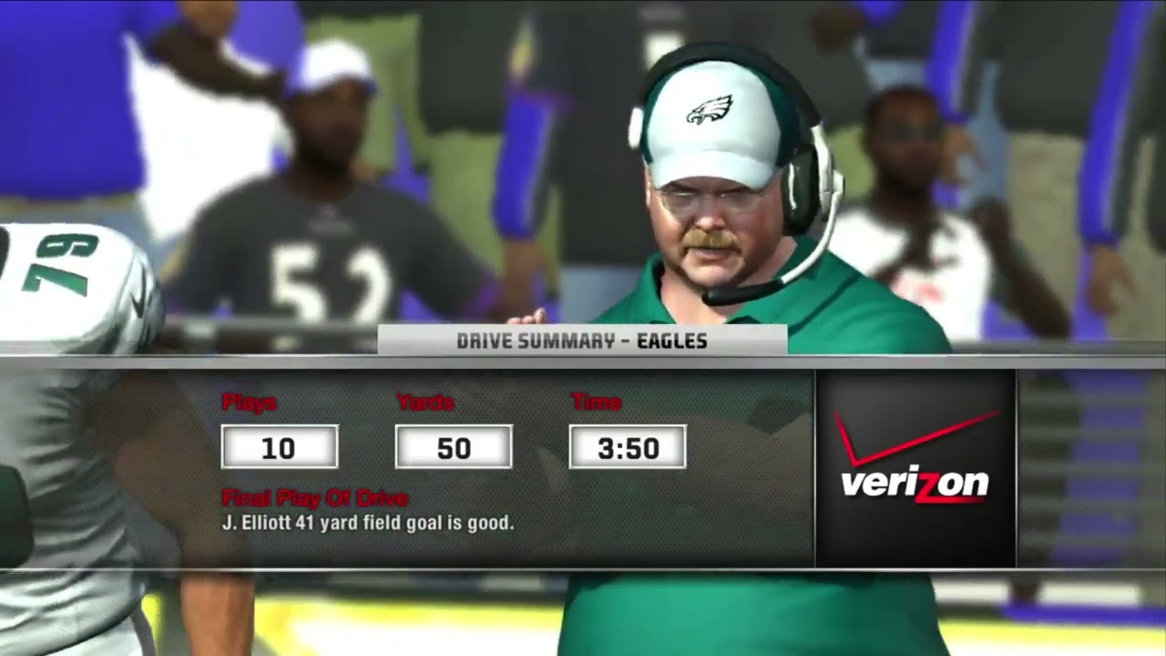 Презентация Reborn Sports Network - Madden 11, 3 сезон, 4 неделя, победа над «Иглз» (Часть 4/5)