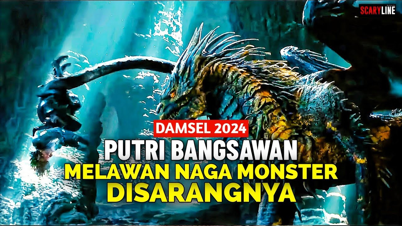 PUTRI BANGSAWAN TUMBAL NAGA | Alur cerita film DAMSEL 2024