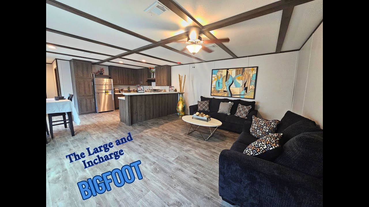 Fleetwood Landmark 18763L Bigfoot  18x80 Manufactured Home Tour  3 Bed 2 Bath Spacious Floor Plan!
