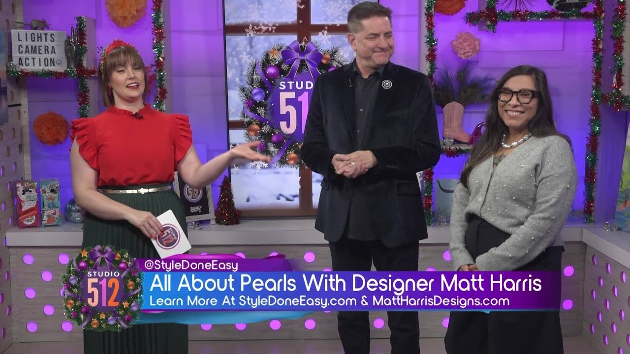 Local Pearl Designer, Matt Harris, With Style Done Easy