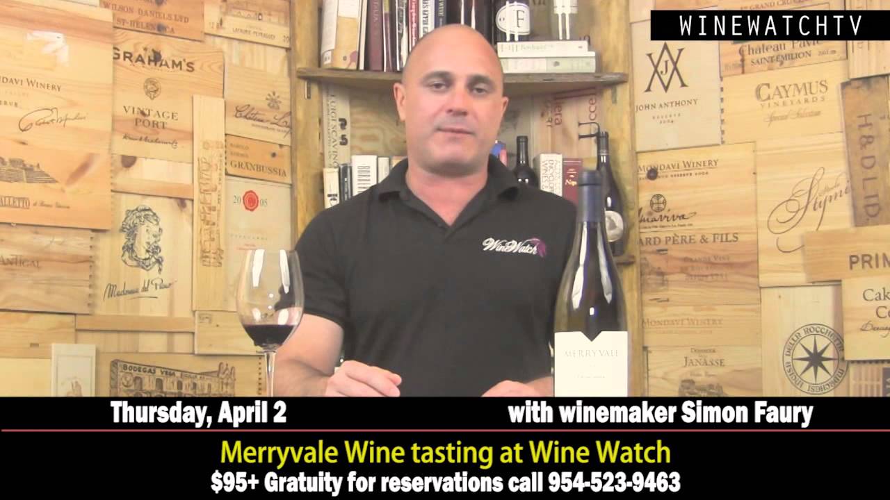Merryvale Wines at Wine Watch with Winemaker