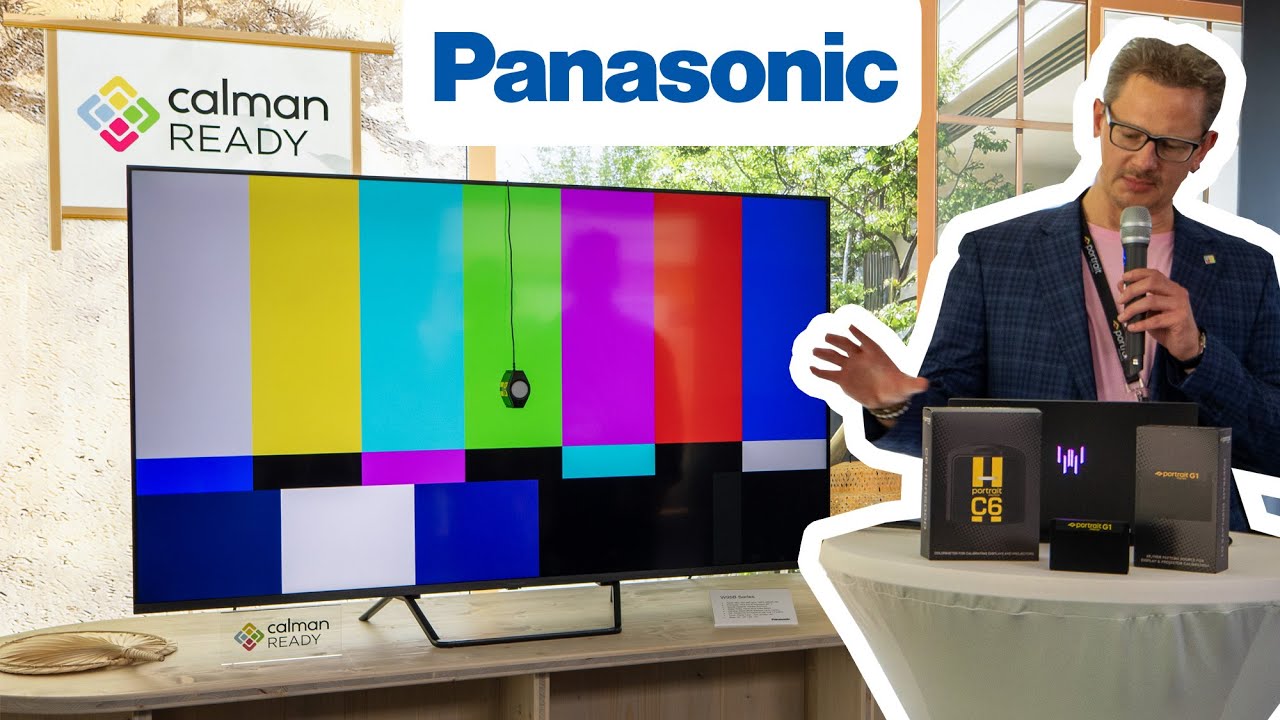 Panasonic 2024/2025 Fernseher perfekt kalibrieren dank 3D LUTs mit CalMAN + neue Features