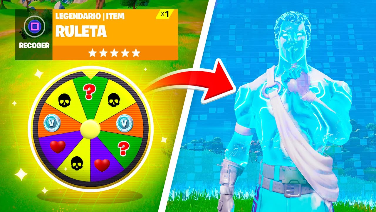 ESCÓNDETE o *RULETA* en FORTNITE! 😂😂 (divertido) #2