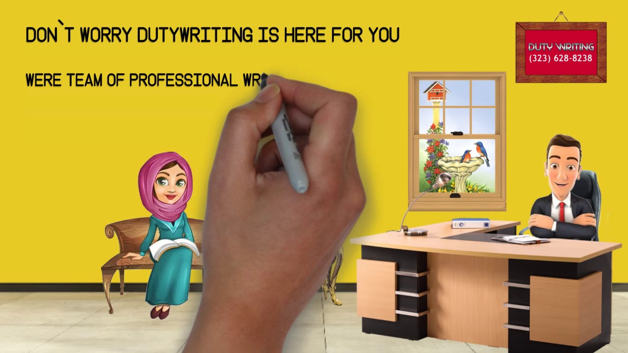 dutywriting website l 26designer l  whiteboard animation