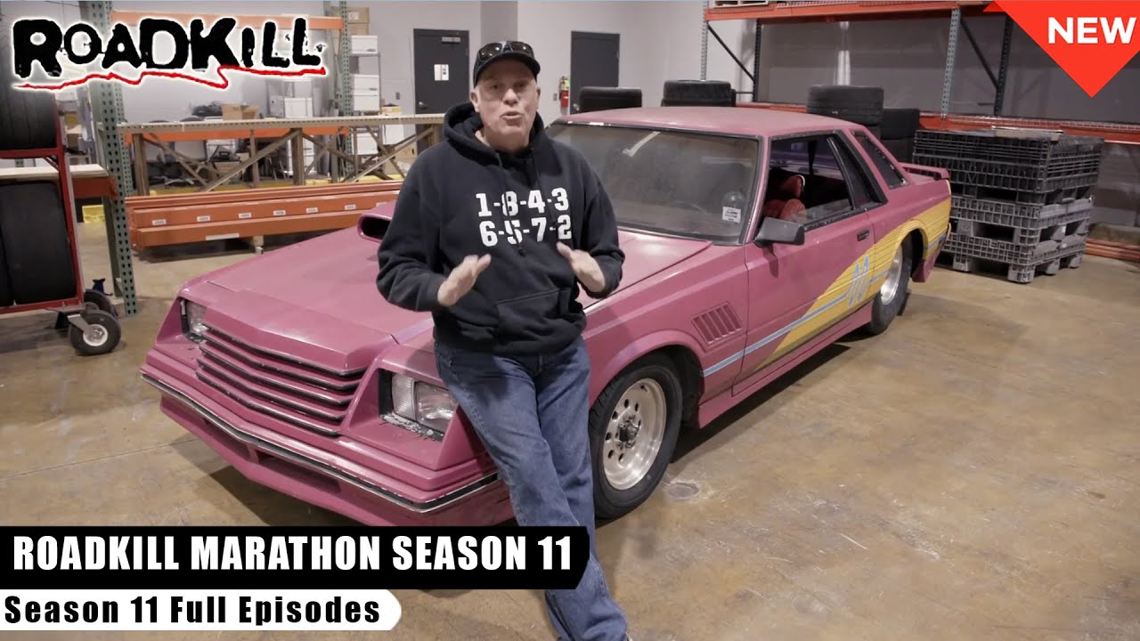 Roadkill S11 Full Episodes &ndash; Scrap Metal Speed P1 | Wild V8 Swaps, Rusty Rescues & Dragstrip Thrills