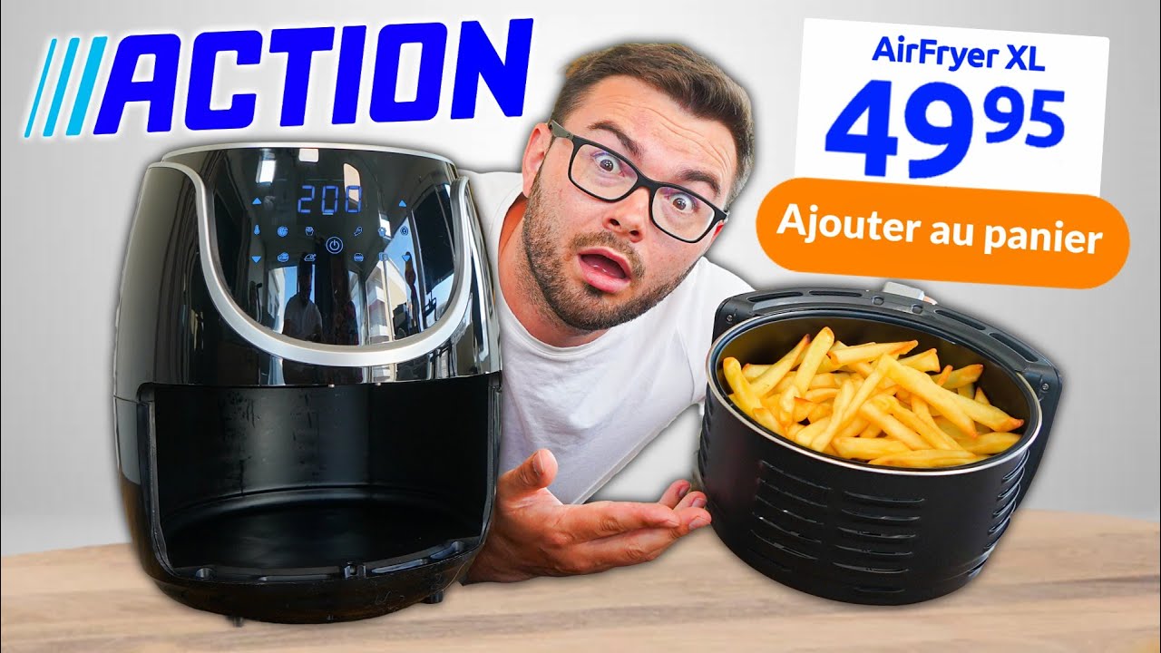 Je teste le AIR FRYER ACTION A 50€ (ça vaut le coup ?)