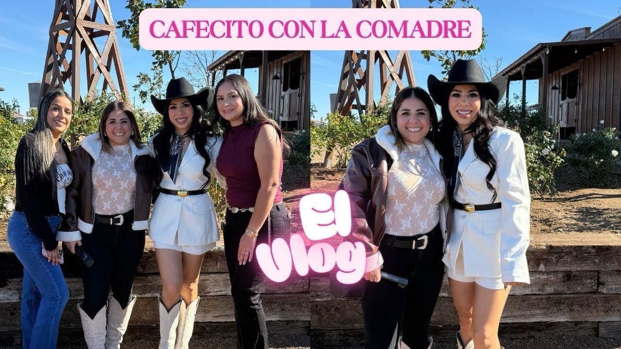 El Vlog: Cafecito con la comadre| meeting my favorite influencers 