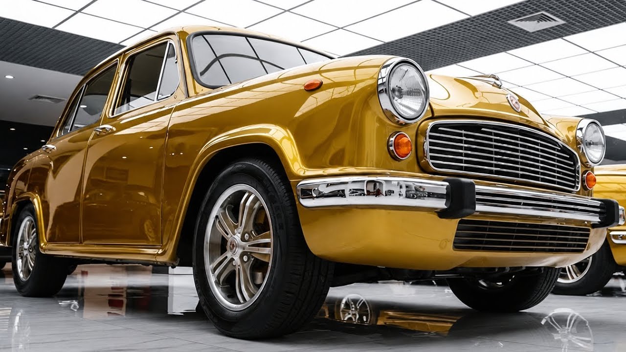 You Won&rsquo;t Believe the All-New 2026 Hindustan Ambassador Mark I India&rsquo;s Legendary Icon Returns! 🇮🇳