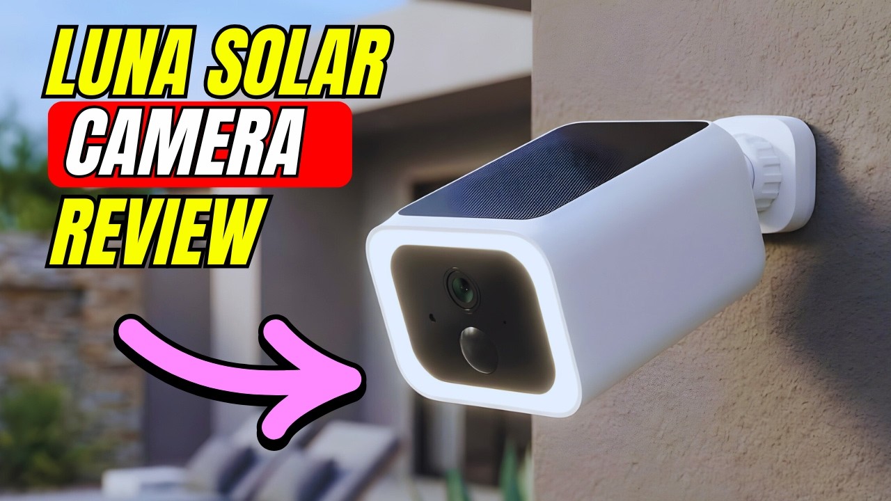 Luna 2K Solar Security Camera Review | Wireless, Color Night Vision & No Monthly Charging!